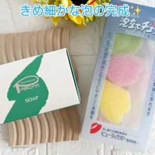 口コミ投稿：温泉水配合ピアベルピアソープ&泡立てチュッ💋ピアベルピア　ソープ温泉水（保湿剤）…