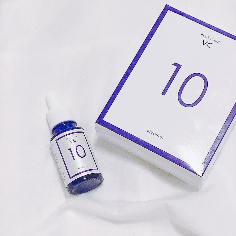 口コミ投稿：𓍯⁡プラスピュアVC10 10ml 🩵⁡ピュアなビタミンＣを肌に届けるため、無駄なものは一切…