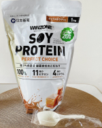 夏までに3キロダイエット😆🙌WINZONEソイプロテイン PERFECT CHOICE飲み始めましたフレーバーは3種類アーモンドミルク風味きなこショコラ風味キャラメルラテ風味私はキ…のInstagram画像