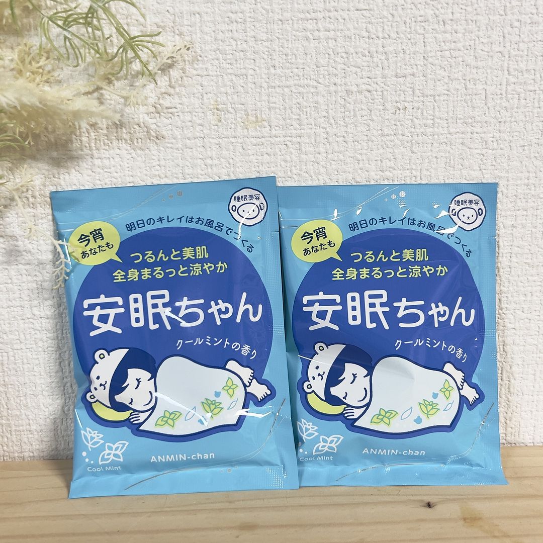 口コミ投稿：#PR #石澤研究所 #睡眠美容 #安眠ちゃんクールミントの香り #安眠ちゃん #入浴剤 #ひ…