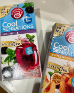 ◆ポンパドール　クールセンセーション ◆ピーチ＆パッションフルーツ✨開けると、甘いピーチの香りが♡お味は、パッションフルーツの酸味がよくわかりますが、ピーチの優しい甘味とともに、す…のInstagram画像