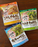 ご飯のお供🍚副菜はコレ🥢@prebushi_marutomo 様のお野菜まる3種・塩キャベツの素・たたきのきゅうりの素・もやしナムルの素お試しさせていただきました今旬のお野菜#きゅ…のInstagram画像
