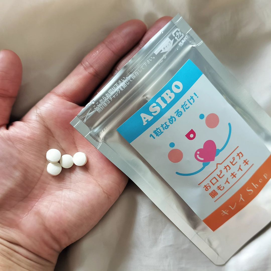 口コミ投稿：キレイshop様✨Copy Nature ASIBO✨小さなタブレットで簡単ケア🫧歯磨きをした後に１粒…