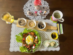#本日の夕食 🍽⭐️#ハイゲンキC も、豆乳やヨーグルトに混ぜて毎日食べています🎵の原料は、植物（アセロラ・レモン）由来の天然ビタミンC🍋化学合成されたビタミンCはいっさい使用されていませ…のInstagram画像