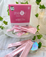 うるうる🥹🍑┈┈┈┈┈┈┈ ❁ ❁ ❁┈┈┈┈┈┈┈┈潤姫桃子ウルヒメモモコ┈┈┈┈┈┈┈ ❁ ❁ ❁┈┈┈┈┈┈┈┈米由来のグルコシルセラミド配合🩷飲む美活❣️粉末タイプのサプ…のInstagram画像