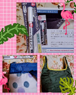 布用ミルキーなまえペン✨濃い色の布にくっきり！はっきり！キレイに発色！極細なのでかわいくデコれる〰️😃滲まずに描けるからイイね👍️ミニエコバッグ、保冷バッグにスマイルマーク描いてみました…のInstagram画像
