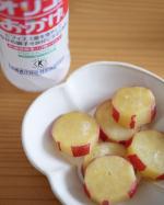 ⸝⋆さつまいものレモン煮作りました🍋🍠甘味はオリゴのおかげで。お芋の食物繊維も合わさってお腹に良さそうな副菜。子供のお弁当にも入れました☺️#PR #塩水港精糖株式会社 #オリゴのおかげ …のInstagram画像
