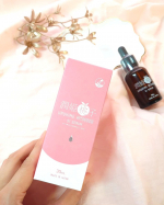 累計販売数100万箱突破の「潤姫桃子」ブランドから新登場した美容液『潤姫桃子S1美容液』✨..✱ナイアシンアミド✱ツボクサエキス（CICA）✱モモ葉エキスの3つの美容成分配合です♪..…のInstagram画像