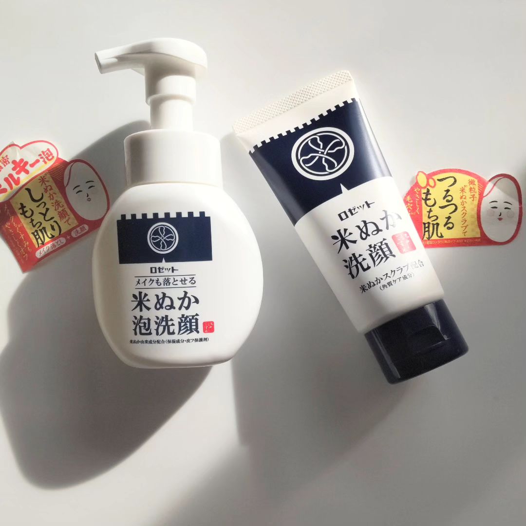 口コミ投稿：【PR】江戸こすめ 【米ぬか洗顔／メイクも落とせる米ぬか泡洗顔】＼2タイプの洗顔の…
