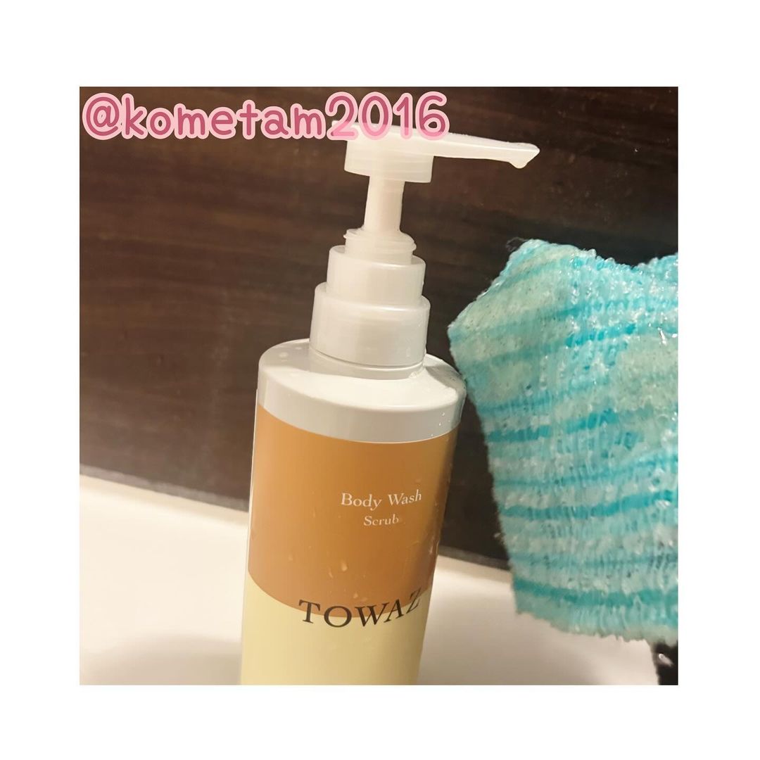 口コミ投稿：.PR🧴🧼🫧𓂃 𓈒𓂂𓏸..TOWAZ スクラブボディウォッシュ..男女兼用ボディソープをいただき使い…