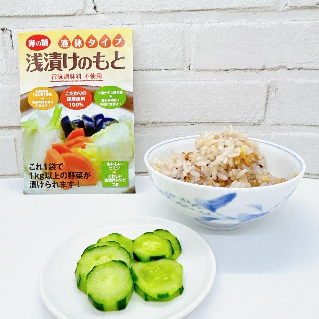 口コミ投稿：海の精　浅漬けのもと（液体タイプ） @uminoseishop 様伝統海塩「海の精」に、北海道…