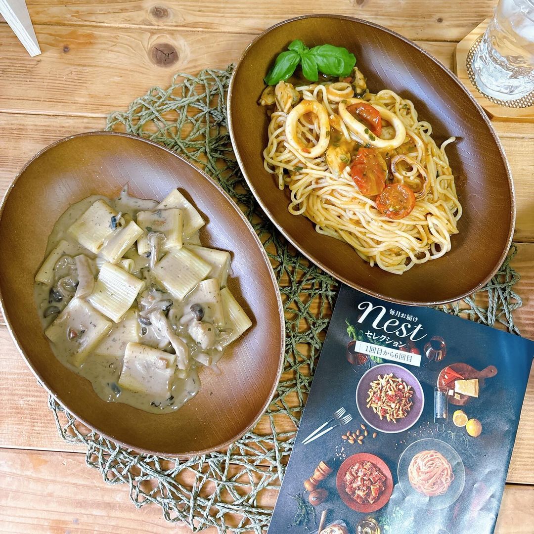 口コミ投稿：♡今日は、厳選素材を使ったパスタnest(ネスト)をお昼ご飯で食べました〜⭐️今回はムー…