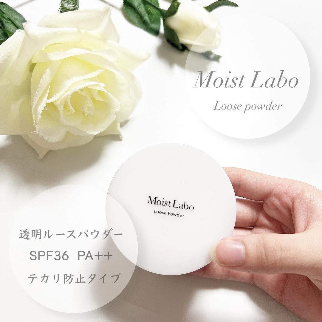 口コミ投稿：♡⁡⁡⁡モイストラボ　ルースパウダー〈テカリ防止タイプ〉⁡⁡大好評のルースパウダーか…