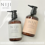 .NIJI RHYTHMIC @niji_rhythmic_jp シャンプー/トリートメント 400ml／税込2,980円⭐︎LDK the BeautyでA評価獲得！⭐︎ナノファイバージェ…のInstagram画像
