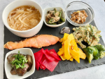 .今週の作り置き🐷❣️🍙こんだて・甘辛茄子・ゴーヤのおかかマヨチーズ・唐辛子の味噌炒め・コリンキー漬物・冷凍きゅうりポン酢漬け・赤大根の甘酢漬け・味噌汁　もやし玉ねぎ・塩鮭・納…のInstagram画像