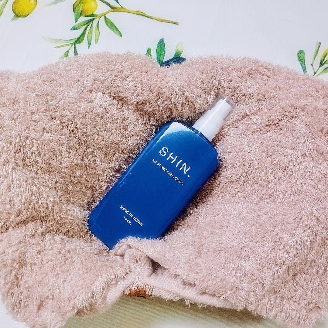 口コミ投稿：「SHIN.薬用オールインワンローション」夫が使ってみました🫰5種類の植物エキスと薬用…