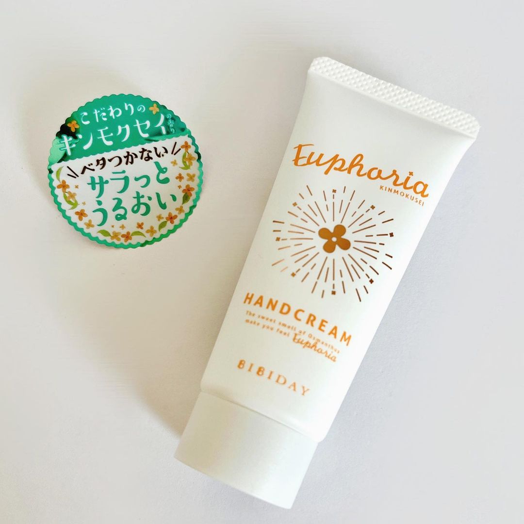 口コミ投稿：.BIBIDAYEuphoria キンモクセイ ハンドクリーム 30gキンモクセイの心地よい香りと共…