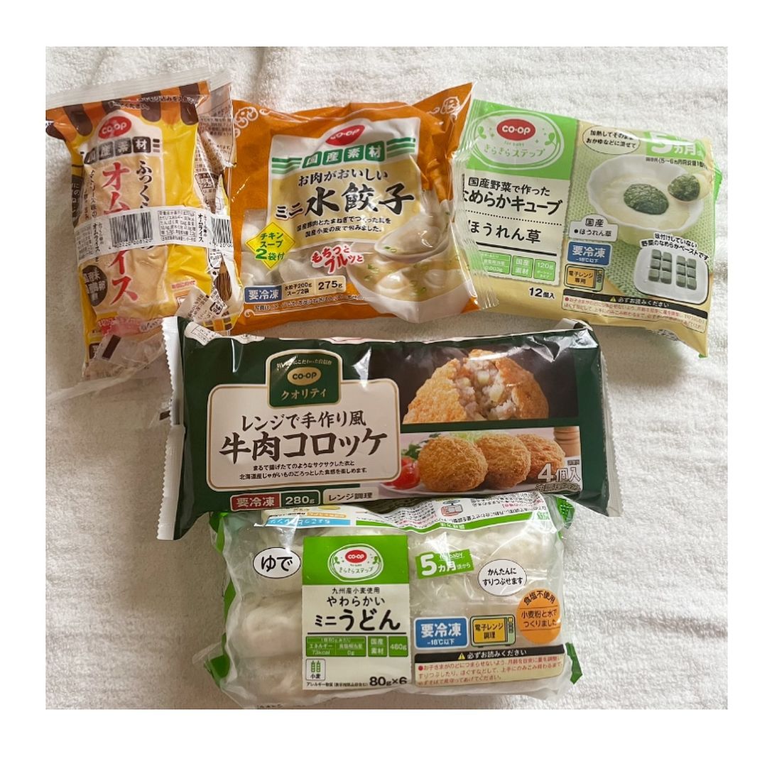 口コミ投稿：( @coopdeli_official )さんの離乳食＆時短セット😋離乳食のほうれん草はまじでコスパ…