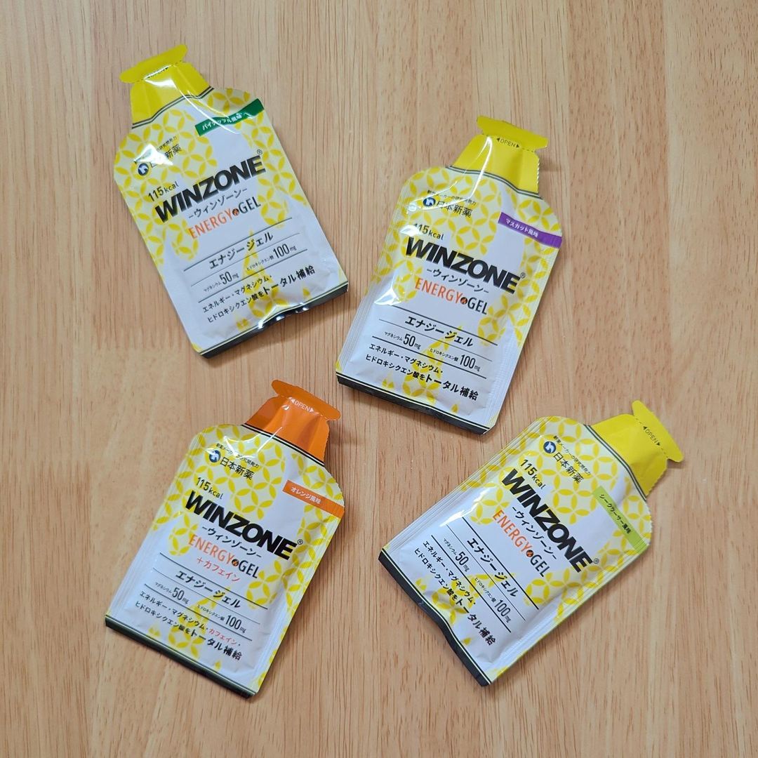 口コミ投稿：WINZONE エナジージェルをお試しさせていただきました。パイナップル風味、マスカッ…
