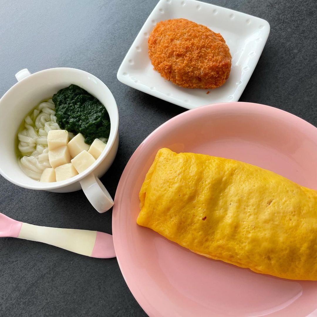 口コミ投稿：とある日のお昼ごはん🍚🥢全部生活協同組合ユーコープの冷凍食品で作ったよ🌟我が家には…