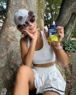 ランニング終わりにリカバリードリンクのランショット🤍走り続けたいから、リカバリー大事だね🤍💙#PR #新田ゼラチン #ランショット #リカバリードリンク #monipla #nittagelat…のInstagram画像