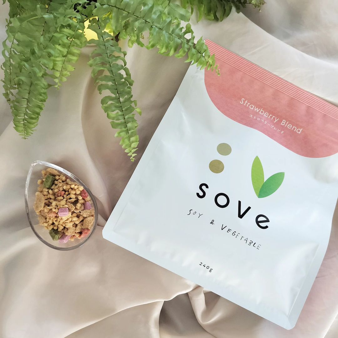 口コミ投稿：カゴメ株式会社様🌿SOVE シリアル ストロベリーブレンド🌿SOVE シリアル オリジナルは…