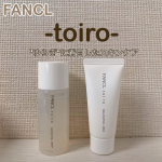 .𓅹𓂃𓈒𓂂@FANCLさまからいただきました⁡⋆꙳toiro ドロップ＆ミルク꙳⋆「十人十色のトイロ」素敵なネーミング！！☺️💖ドロップは化粧水だけど、少しとろみがあって保湿力も高…のInstagram画像