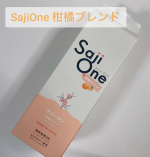 SajiOne 柑橘ブレンド以前からサジーが気になっていて酸っぱい感じがするのかと思ってましたが、爽やかな甘さでジュース感覚で飲めました🍹🤭有機JAS認定原料のビコアサジーに濃縮オレンジと香…のInstagram画像