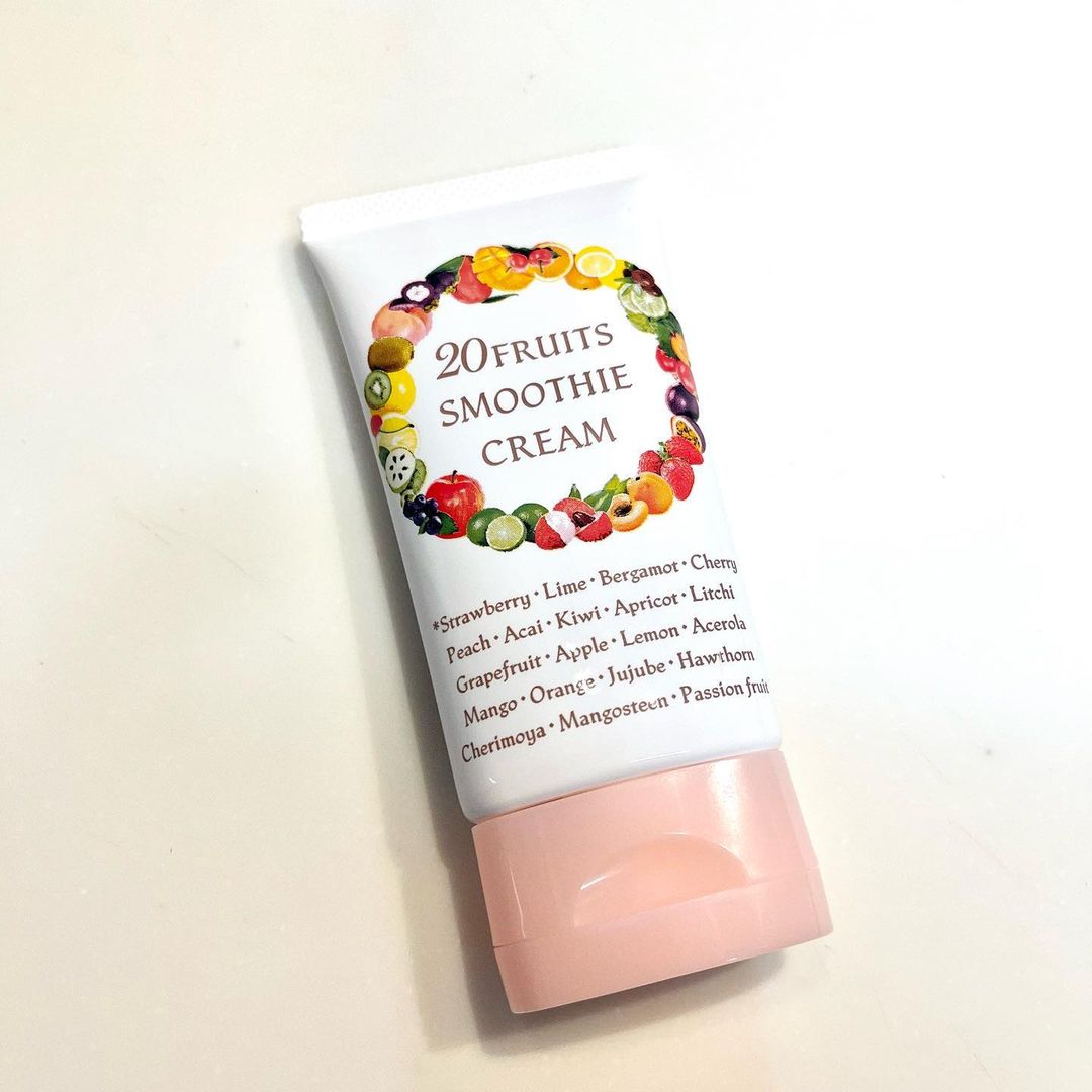口コミ投稿：⁡⁡20FRUITS スムージークリーム(50g)⁡20種類のフルーツエキス配合のクリーム(イチゴ-…