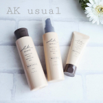 AK usual　(エーケーユージュアル)🍀薬用ｕ ローション 　(化粧水)薬用ｕ ミルク 　(乳液)薬用ｕ クリーム 　(クリーム)こちら子供から大人まで使えるセラミド※配合のAK us…のInstagram画像