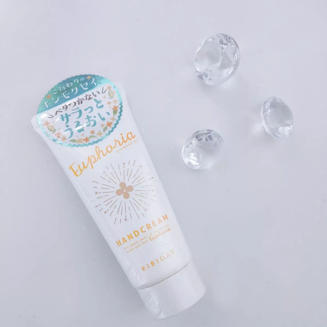 口コミ投稿：「BIBIDAY・Euphoria キンモクセイ ハンドクリーム」キンモクセイの心地よい香りと共…