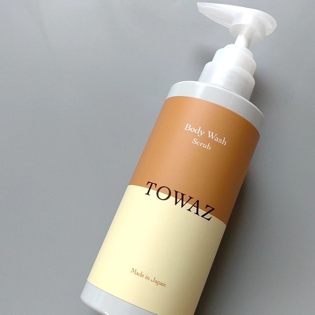 口コミ投稿：株式会社マックス様よりTOWAZ スクラブボディウォッシュ提供頂きました✨透明なテクス…