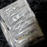 🐰151本日のお届けもの玄米酵素F100サンプル（3.5g×8袋）玄米が健康に良いことは分かっていても、なかなか続けられないのが現状。そこで「手軽な玄米食」として生まれたのが、ミネラルやビタミ…のInstagram画像