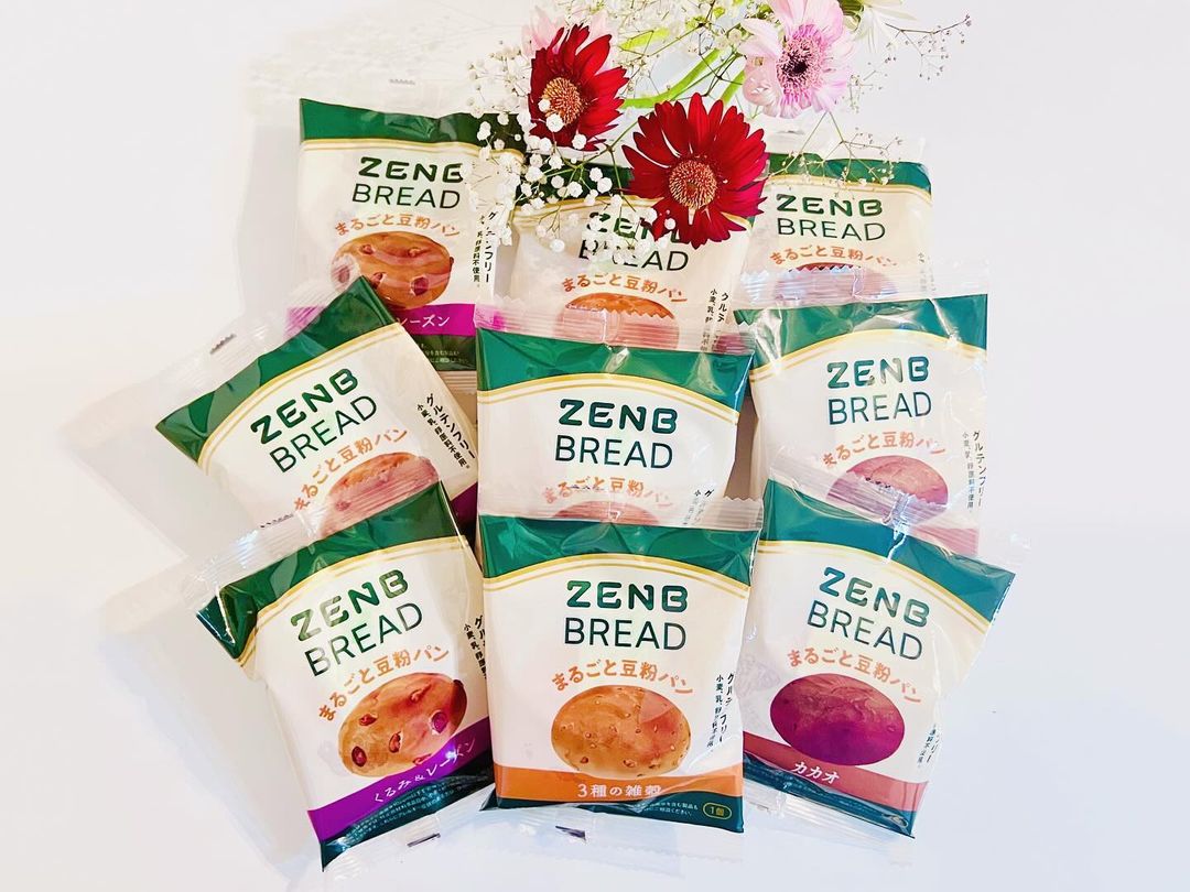 口コミ投稿：小麦・バター・牛乳不使用、まるごと豆粉のパン「ZENBブレッド」。以前からZENBヌー…