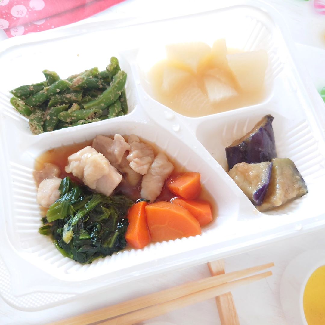 口コミ投稿：家族が喜ぶ時短ごはん✨「きくばりごぜん 4食セット」が美味しかった！メインのおかず…