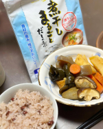 ‥241006‥ある日の晩ご飯子供の頃、お煮しめ大嫌いだったけど今はこれこれ〜って思う母の味だしの素でお手軽に#PR #マルトモ株式会社 #マルトモお試し #マルトモのだしの素 #monip…のInstagram画像