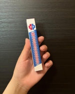 🩵　薬用ホワイトニング　デンタブラッシュEX 🩵歯が黄ばんでるのがずっとコンプレックスで歯医者でホワイトニングしてもそんなに効果も出ず、、、🦷どうにかしたい！！という一心で今回こちらを使用してみ…のInstagram画像