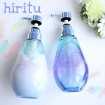 ヒリツ　バランスリペアシャンプー＆ヘアトリートメント　オーロラ🌈こちら髪の黄金比率に着目し、独自のバランスケアとビジュアル処方で輝き溢れるツヤ髪へ導くシャンプー＆トリートメント。ボトルが幻想的…のInstagram画像