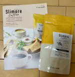 内臓脂肪減少をサポートしてくれる成分配合の機能性表示食品「Slimore Coffee（スリモアコーヒー）」を飲んでいます。 水でもすぐに溶けるので暑い日はアイスコーヒーにして、肌寒い日はホットにし…のInstagram画像