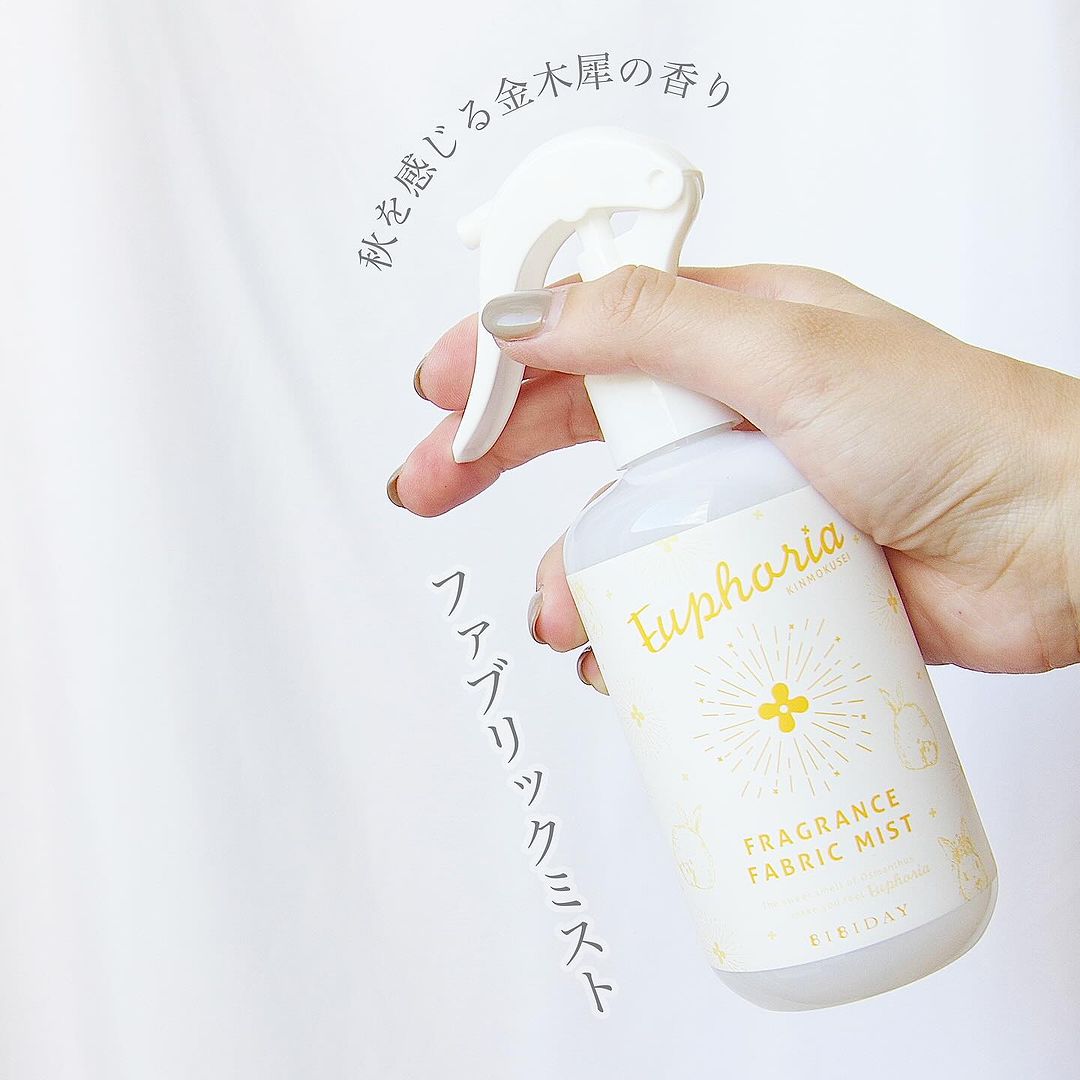 口コミ投稿：#ファブリックミスト..金木犀の優しく甘すぎない香りの96.5%！植物由来成分の消臭&除…