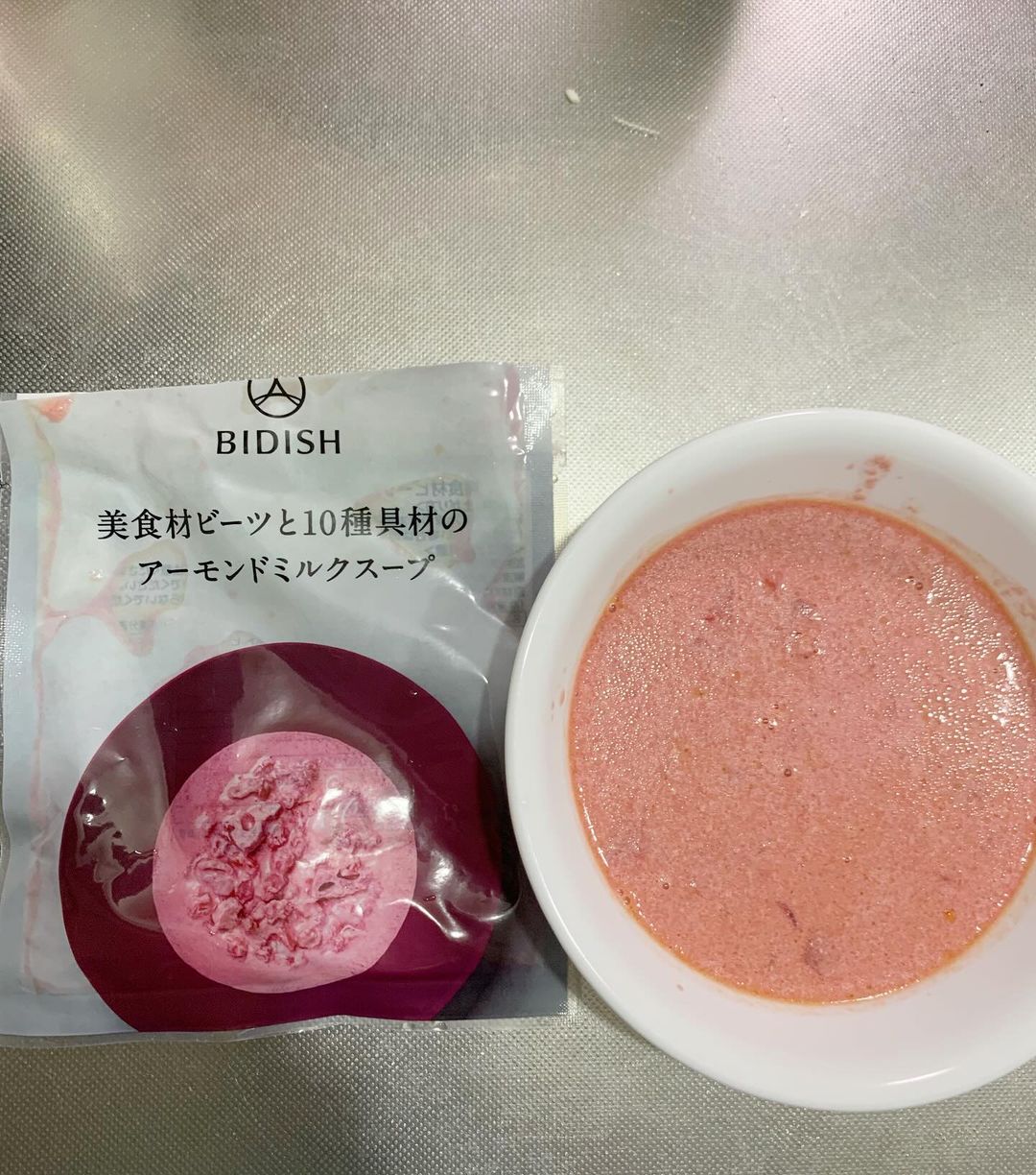口コミ投稿：【BIDISH】冷凍なのにめっちゃ美味しいスープとおかず❤️こちら、冷凍で届くBIDISHの…