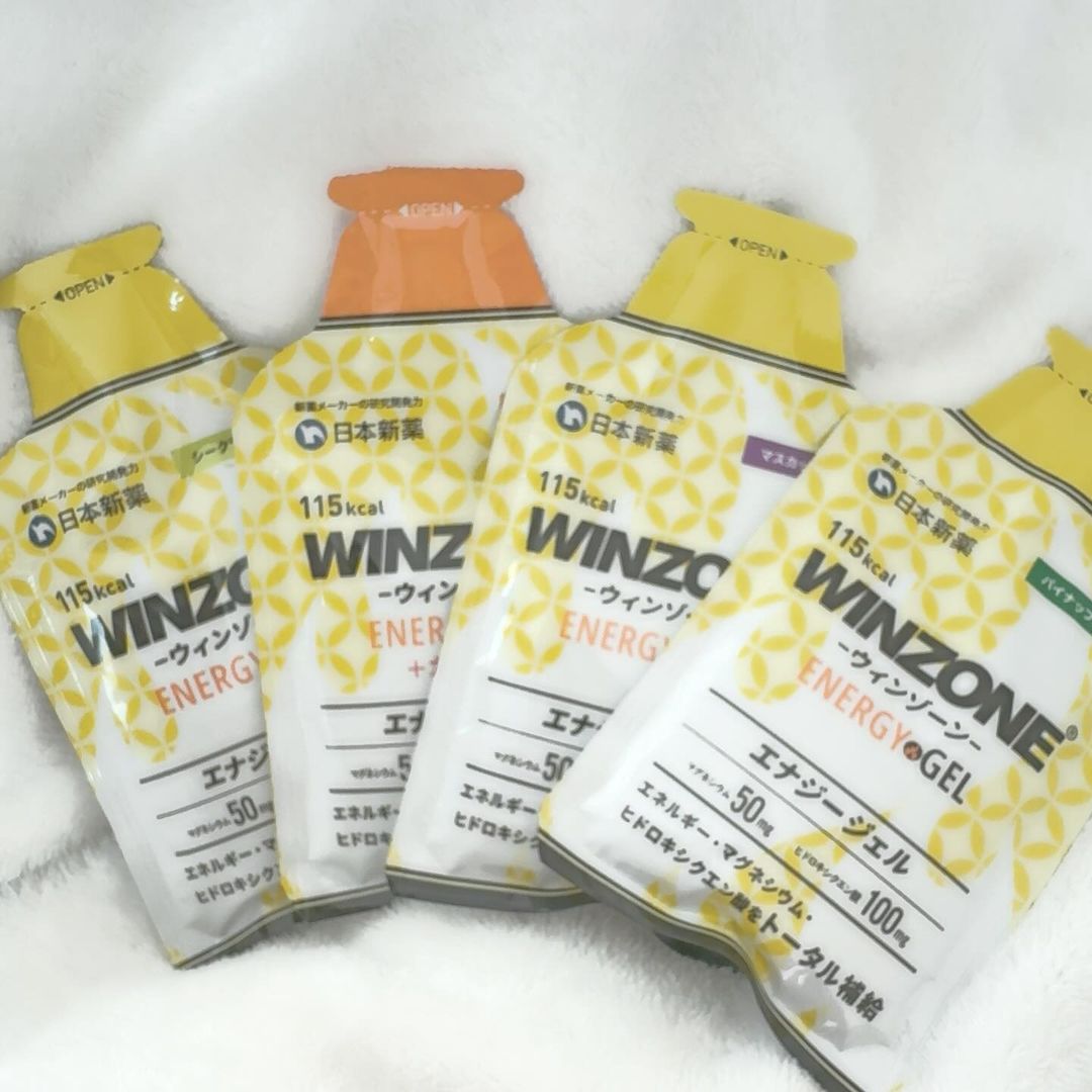 口コミ投稿：#PR #日本新薬 #WINZONE #ウィンゾーン #エナジージェル #ランニング #マラソン #マ…