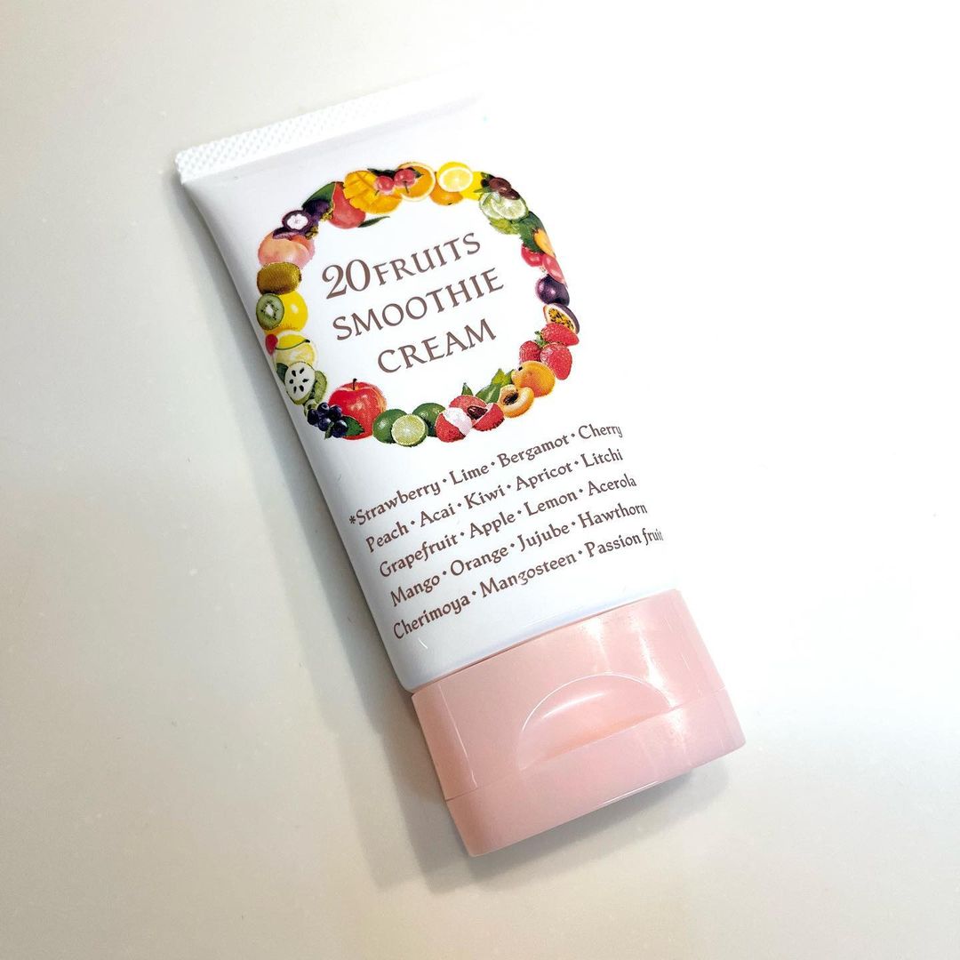 口コミ投稿：⁡⁡20FRUITS スムージークリーム(50g)⁡20種類のフルーツエキス配合のクリーム(イチゴ-…