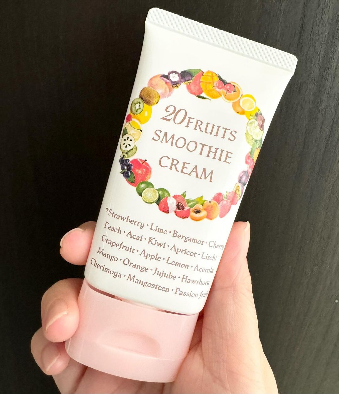 口コミ投稿：2回目レビュー⭐︎20FRUITS　SMOOTHIE　CREAMみずみずしいお肌のための、２０種類のフ…