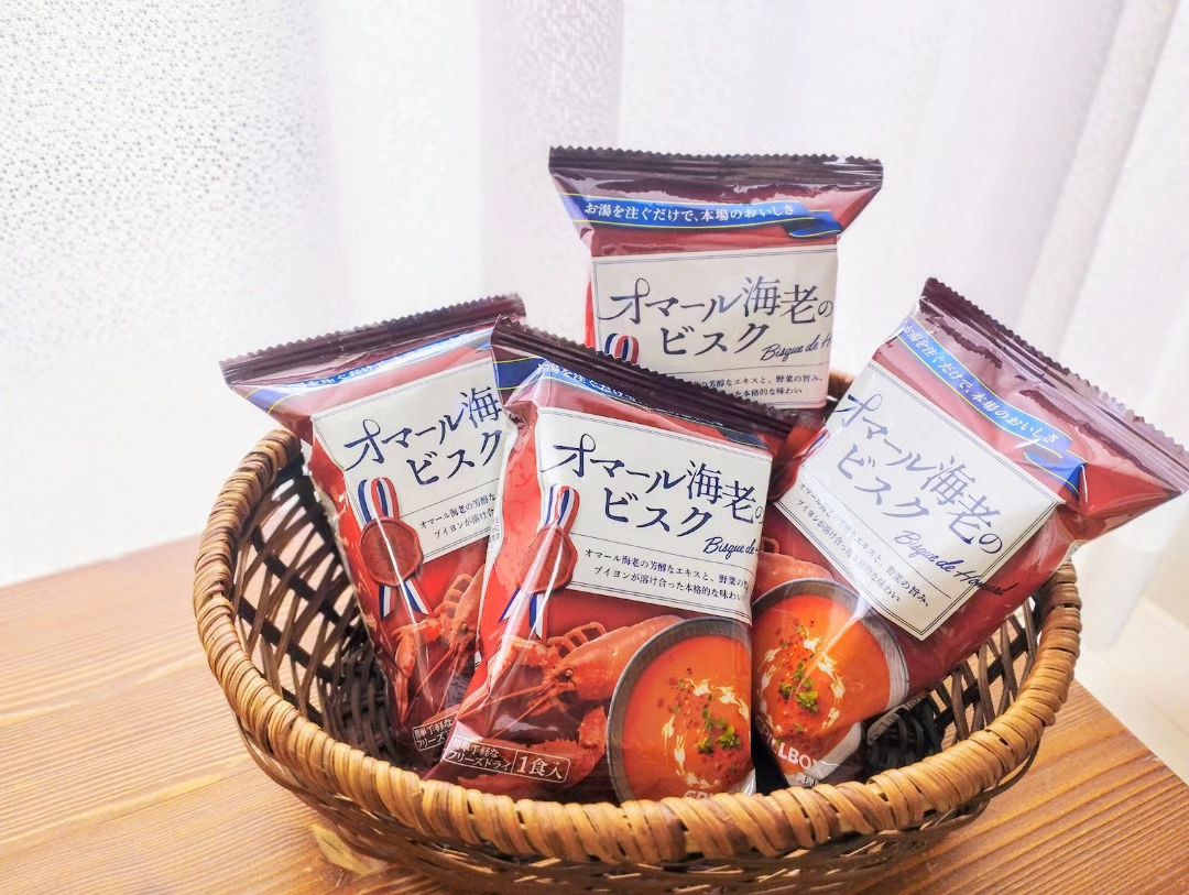 口コミ投稿：🦐オマール海老のビスク10食セット🦐お湯を注いだ瞬間、オマール海老の濃厚な香りが漂…