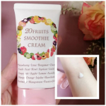 Nalelu 20FRUITS スムージークリームです🍓 ⁡ 顔も体も使えてベタつかないので気に入ってます♪たっぷりめに塗ってパックすると肌がもちもちになりました✨ これから乾燥する季節にも使いたいで…のInstagram画像