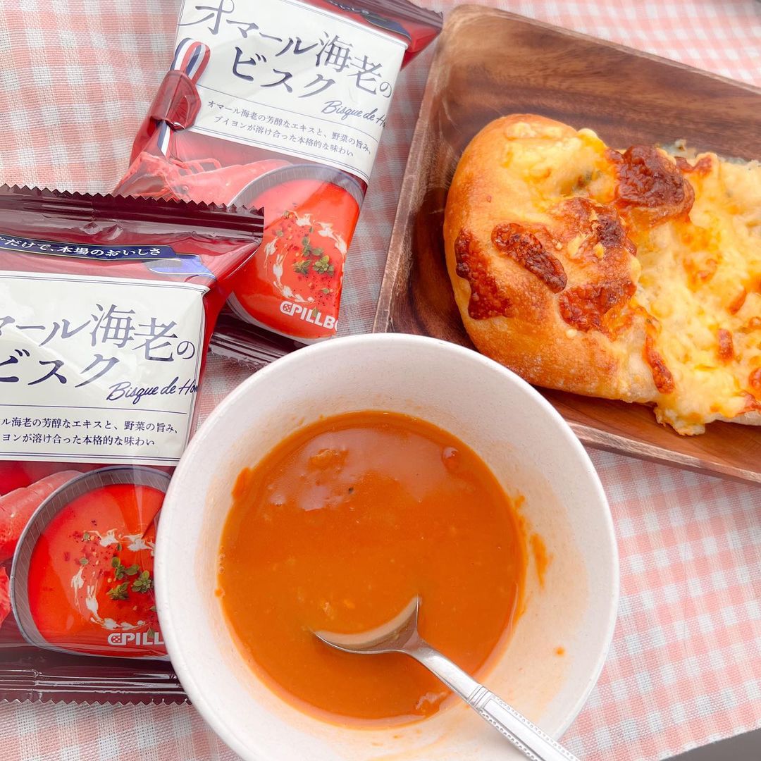 口コミ投稿：オマール海老のビスクフリーズドライ製法のオマール海老のビスクです。１食分ずつ個…