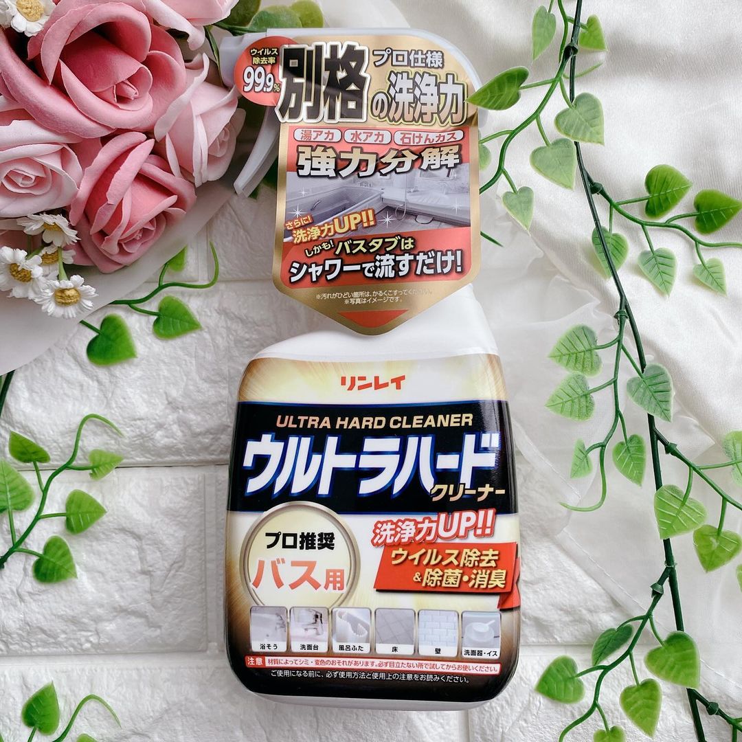 口コミ投稿：ウルトラハードクリーナー　バス用ガンコな水アカや湯アカ、石けんカスは勿論、青ジ…