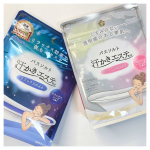.＼じんわりあったか／『汗かきエステ気分　リラックスナイト/ホワイトスキンケア』こちらのシリーズは好きでたまにドラッグストアで買います💕今回お試しさせていただいたのはリラックスナイトとホワ…のInstagram画像