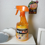♡店頭で見かける度にずっと気になっていたリンレイ  ウルトラオレンジクリーナー✨️ずっと気になりつつも放置していた換気扇&キッチンのガスコンロを今日は掃除してみました〜！！🥹キッチンのガス…のInstagram画像